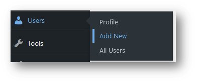 Adding a New User